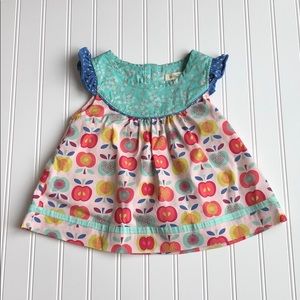 Matilda Jane Lucia Apple flutter top